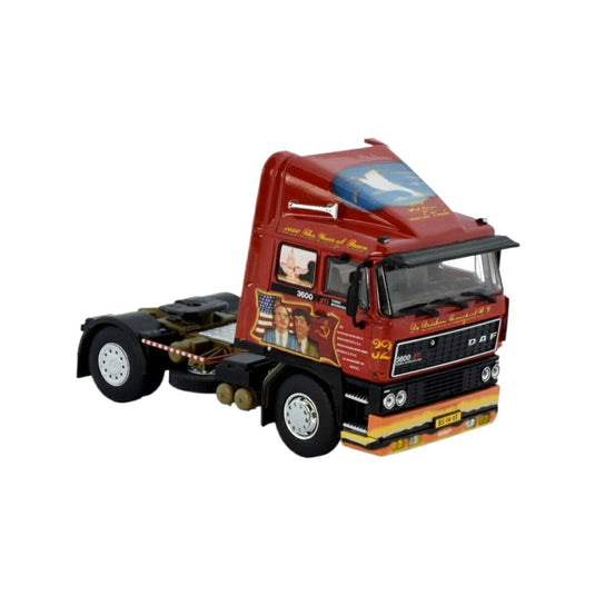 Drieban Truckstar Legends DAF 3600 トラック / TEKNO 1/50 建設機械模型 工事車両