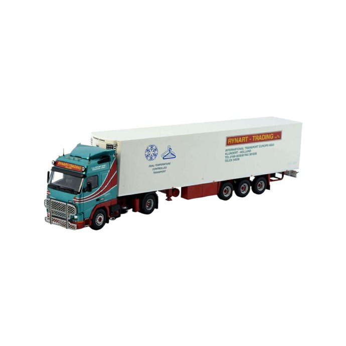 Tekno Rynart Volvo FH12 グローブトロッター 3軸 Zamac 冷蔵トレーラー 76166 トラック1/50 建設機械模型 工事車両