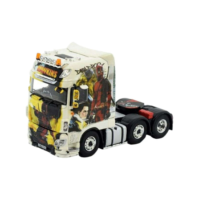 Tekno Paul Hawkins DAF XF ユーロ6 スーパースペースキャブ 76224 トラック1/50 建設機械模型 工事車両