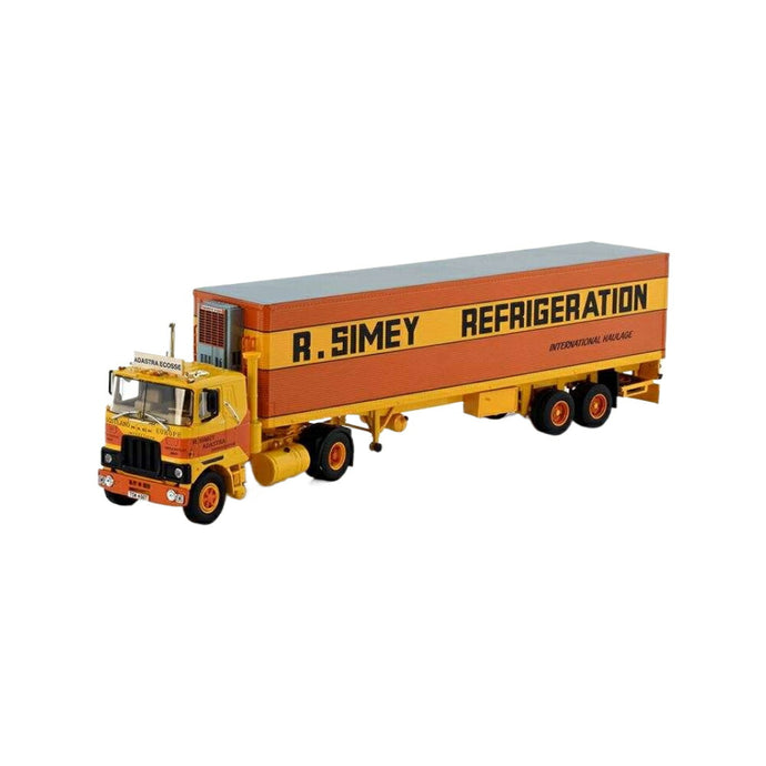 Tekno Simey Refigeration Mack F700 冷蔵トレーラー 76818 トラック1/50 建設機械模型 工事車両
