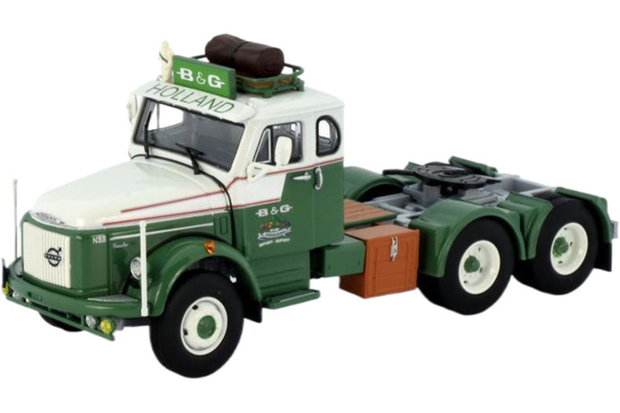 B G Volvo N88 6x2 / TEKNO 1/50 建設機械模型 工事車両