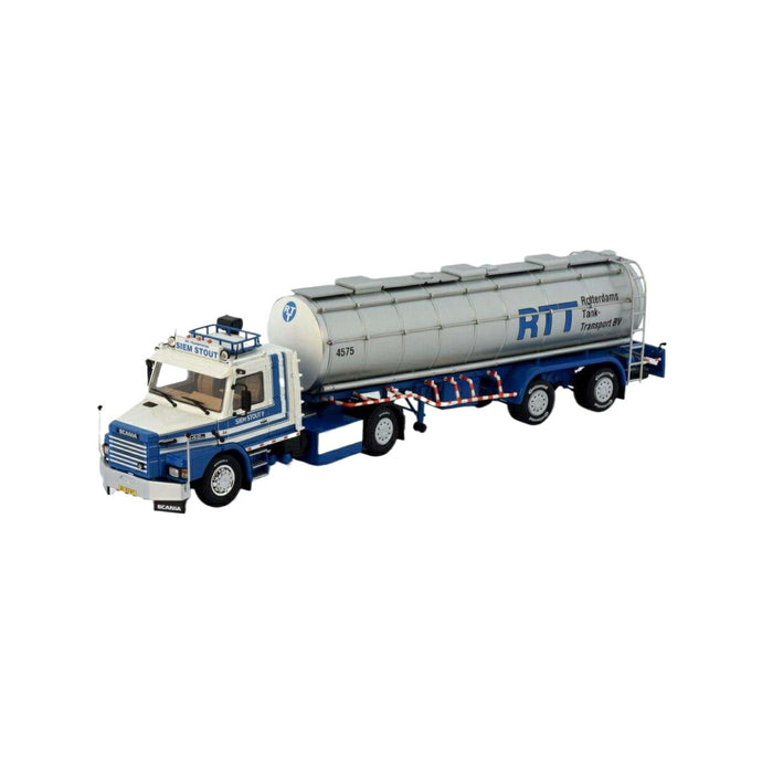 Tekno Siem Stout Scania トルペド 142 2軸タンクトレーラー 77091 トラック1/50 建設機械模型 工事車両