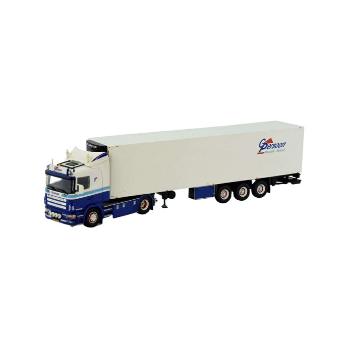 Tekno G Persoon Transport Scania 4シリーズ 144-530 Zamac 冷蔵トレーラー 80930 トラック1/50 建設機械模型 工事車両