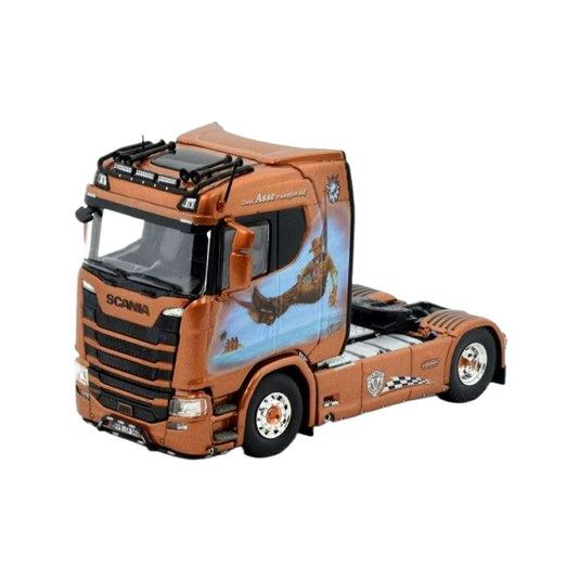 Tekno Furtmeier Transport Scania 次世代Sシリーズ 4x2 81193 トラック1/50 建設機械模型 工事車両