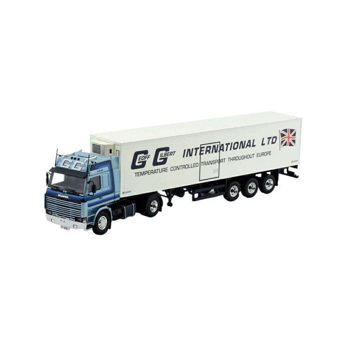 Tekno Models Geoff Gilbert Scania 3シリーズ 冷蔵トレーラー 81195 トラック1/50 建設機械模型 工事車両