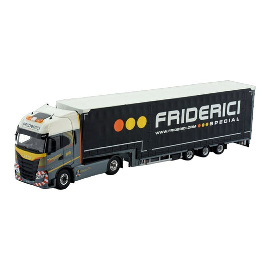 Friderici イベコ S Way ボリューム トレーラー トラック / TEKNO 1/50 トラック模型