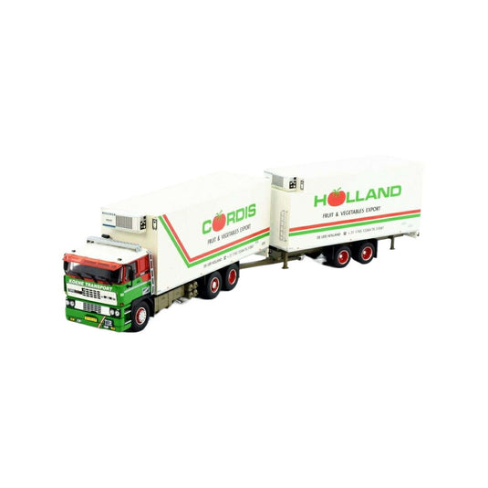 Tekno Koene Transport DAF 3300 冷蔵コンビ 81217 トラック1/50 建設機械模型 工事車両