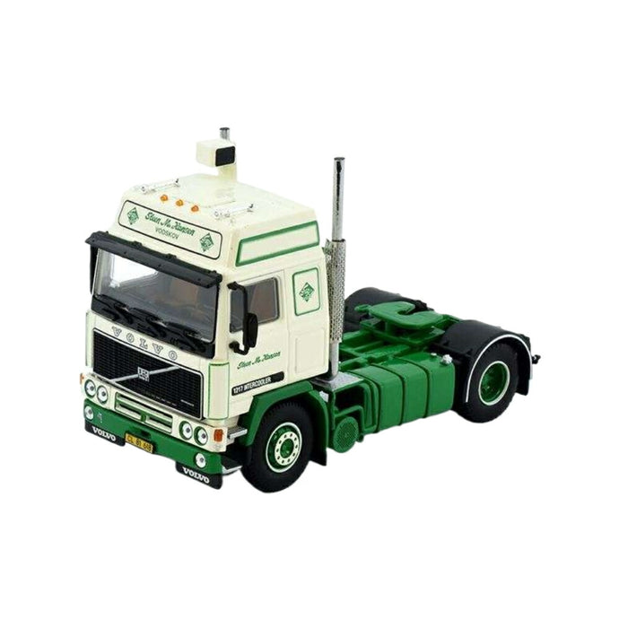 Tekno Steen Hansen Volvo F12 グローブトロッター 81485 トラック1/50 建設機械模型 工事車両