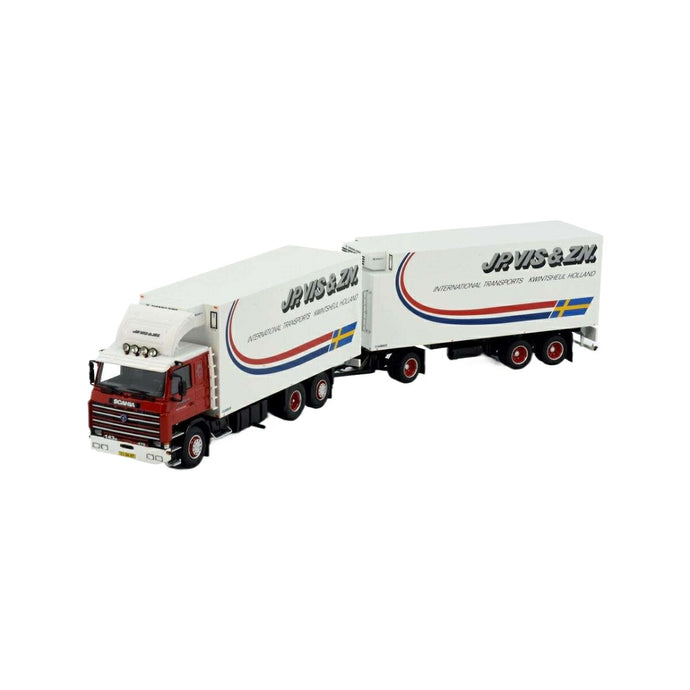 Tekno JP Vis Scania 3シリーズ 3軸冷蔵トラックトレーラー 81507 トラック1/50 建設機械模型 工事車両