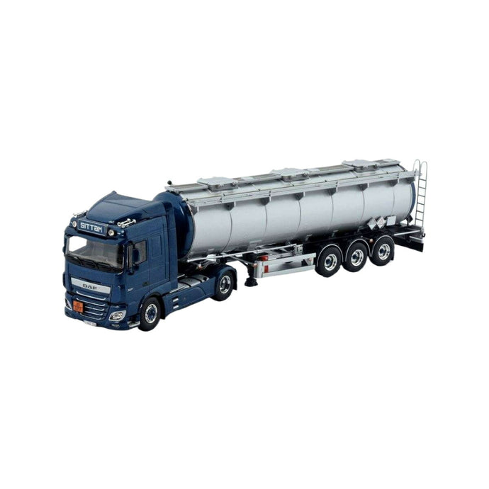 Tekno Sittam Transports DAF XF ユーロ6 スペースキャブ タンクトレーラー 81510 トラック1/50 建設機械模型 工事車両