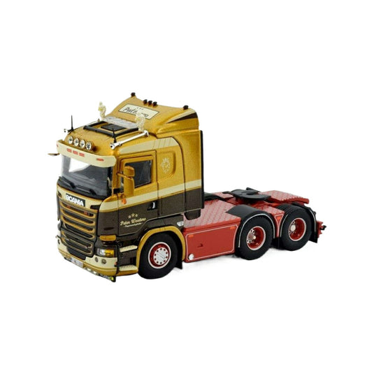 Tekno Pter Wouters Scania R520 スリーパーキャブ ショートラック 81596 トラック1/50 建設機械模型 工事車両