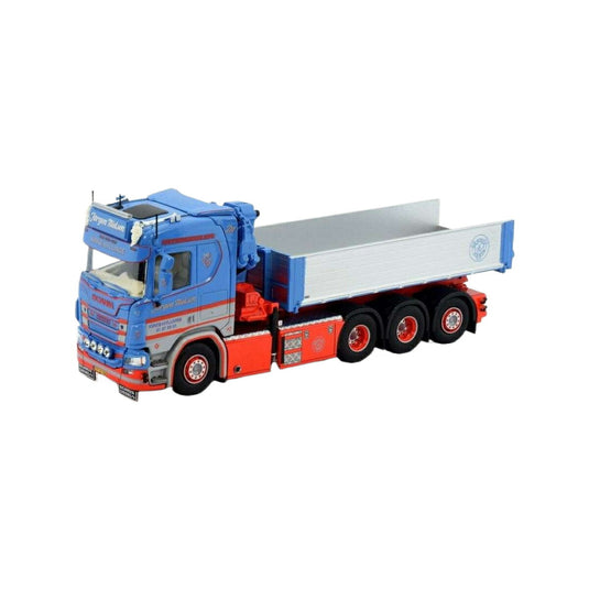 Tekno Jorgen Nielsen Scania 次世代Pシリーズ フックアーム低廃棄物コンテナ 81598 トレーラー1/50 建設機械模型 工事車両