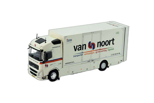 Van Noort Volvo FH ボックス トラック 81612/ Tekno 1/50  建設機械模型 ミニカー