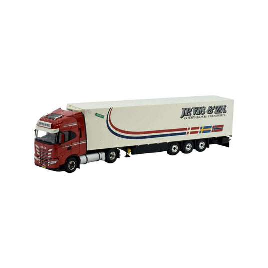 Tekno J.P. Vis Iveco S Way 冷蔵トレーラー 82081 トラック1/50 建設機械模型 工事車両