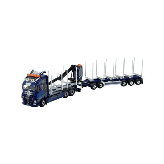 Tekno Eds Trafrakt Moelven Volvo FH04 Globetrotter XL motor vehicle trailer 82189 トラック1/50 建設機械模型 工事車両