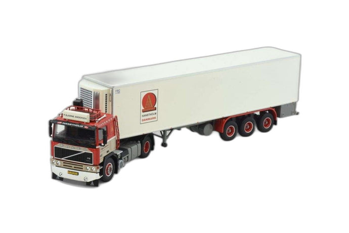 Bjarne Andersen Volvo F12 リーファー/ Tekno 1/50  建設機械模型 ミニカー