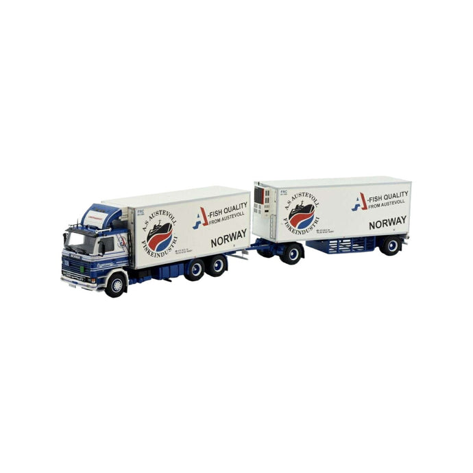 Langtransport Scania 142 2 トラクタ / Tekno 1/50 建設機械模型 工事車両