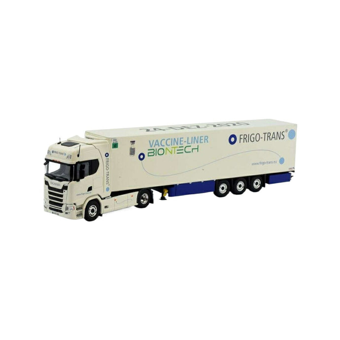 Tekno Frigotrans Scania S ハイライン 冷蔵セミトレーラー 82443 トラック1/50 建設機械模型 工事車両