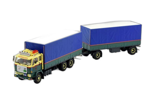 Linjegods Volvo F88 ターポリン/ Tekno 1/50  建設機械模型 ミニカー