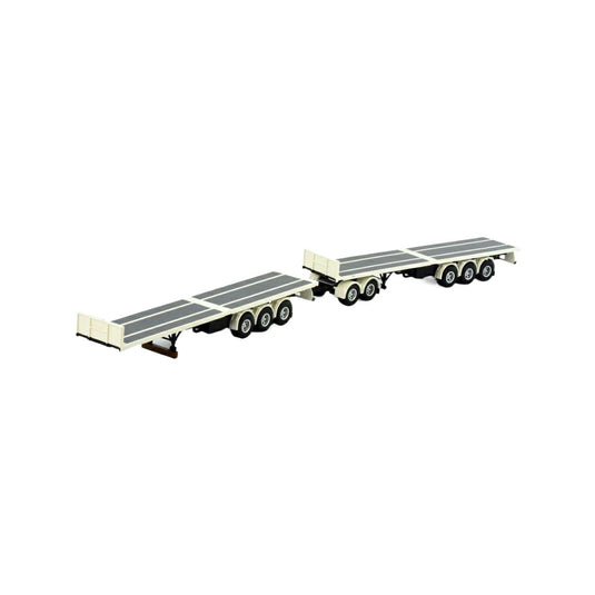 Tekno オーストラリアダブルフラットベッド ドリー付き 82836 トラック1/50 建設機械模型 工事車両
