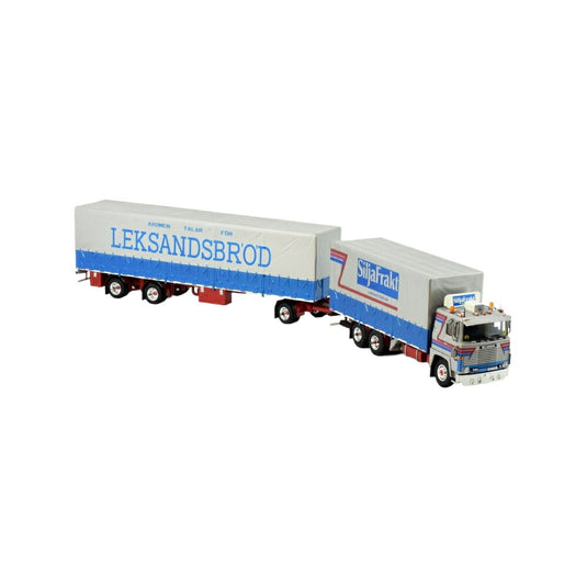 PE Lundgrens Akeri Insjon Scania 141 トラック / TEKNO 1/50 建設機械模型 工事車両