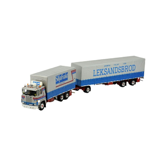 PE Lundgrens Akeri Insjon Scania 141 トラック / TEKNO 1/50 建設機械模型 工事車両