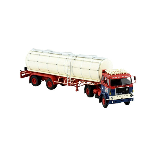 Wim Vos Volvo F88 tanker semitrailer トラック / TEKNO 1/50 建設機械模型 工事車両