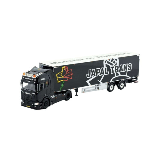 Tekno Japal Scania 次世代 R520-V8 ステアリング冷蔵セミトレーラー 82975 トラック1/50 建設機械模型 工事車両