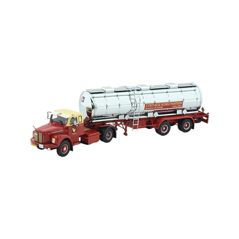 ギャラリービューアに画像をロードする, Verachtert Scania Vabis Tanker トラック / TEKNO 1/50 建設機械模型 工事車両
