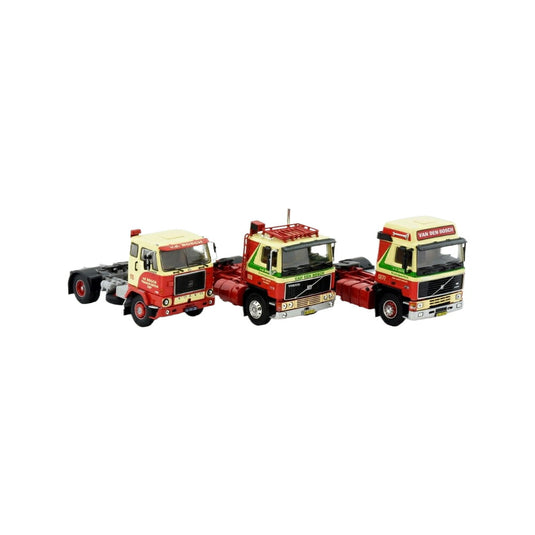 Van den Bosch Volvo F88 F10 F12 トラック / TEKNO 1/50 建設機械模型 工事車両