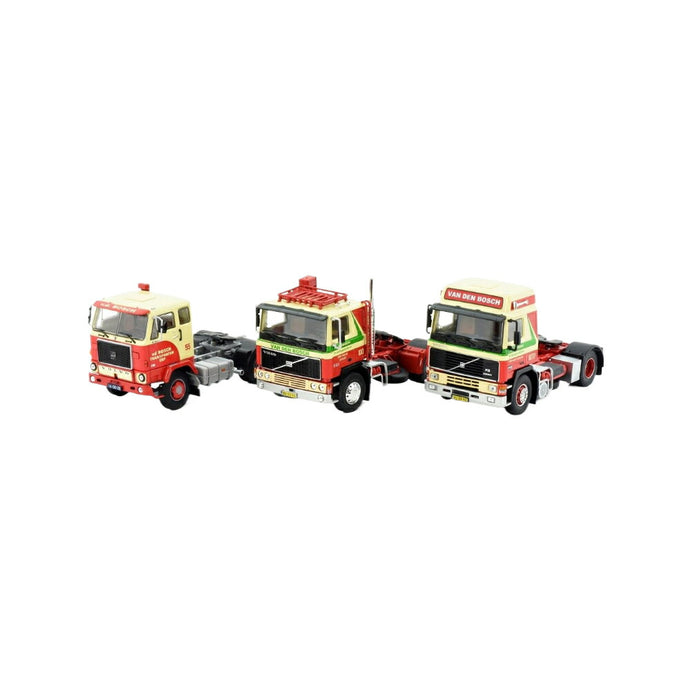 Van den Bosch Volvo F88 F10 F12 トラック / TEKNO 1/50 建設機械模型 工事車両