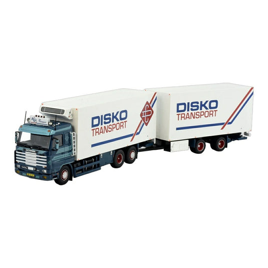 Jan Zwarteveld スカニア 143 450 冷凍冷蔵 コンビ 冷凍車 / TEKNO 1/50 トラック模型