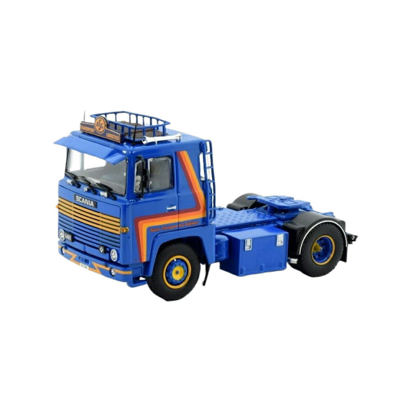 ギャラリービューアに画像をロードする, Saxer Transport Scania 141 トラック / TEKNO 1/50 建設機械模型 工事車両
