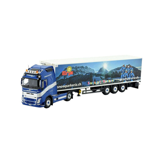 Tekno Gaggioli Trans Volvo FH04 4x2 3軸冷蔵トレーラー 83358 トラック1/50 建設機械模型 工事車両