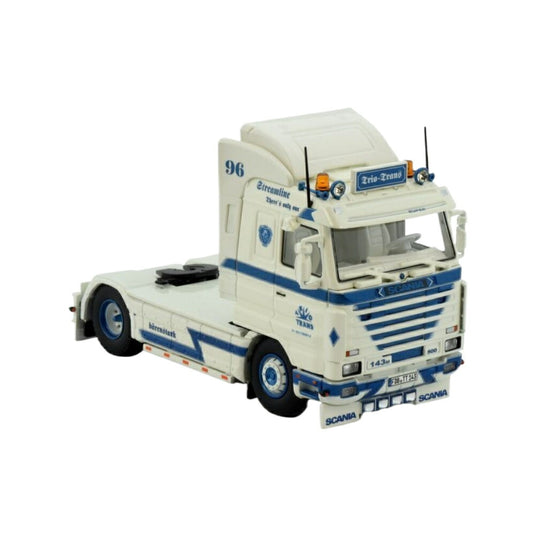 Trio Trans Scania 143 4x2 トラック / TEKNO 1/50 建設機械模型 工事車両