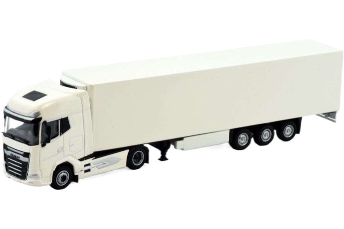 DAF XG+ 冷蔵セミトレーラー トレーラー / Tekno 1/87 建設機械模型 工事車両