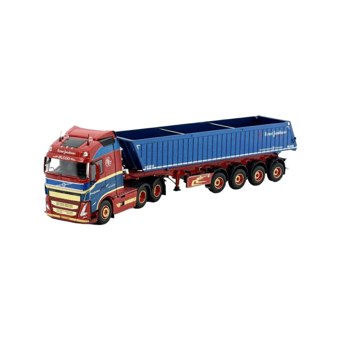 Tekno Ernst Jacobsen Volvo FH05 ダンプセミトレーラー 83539 トレーラー1/50 建設機械模型 工事車両