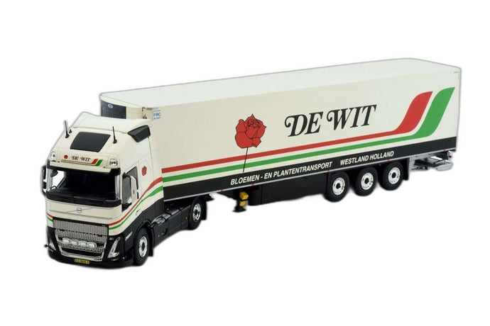 De Wit Transport Volvo FH05 4x2 冷蔵車/ Tekno 1/50  建設機械模型 ミニカー