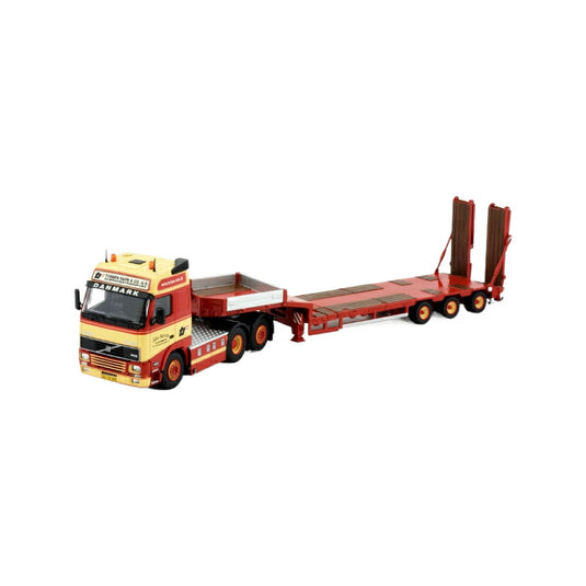 Torben Rafn Volvo FH12 Lowloader トラック / TEKNO 1/50 建設機械模型 工事車両