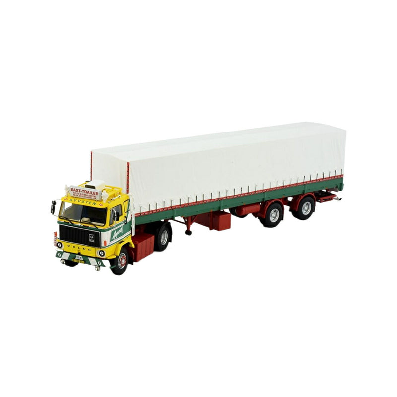 ギャラリービューアに画像をロードする, Vebe Trans - Lennarth Volvo F89 トラック / TEKNO 1/50 建設機械模型 工事車両
