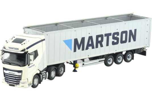 Martson DAF XG+ ウォーキングフロアセミトレーラー / TEKNO 1/50 建設機械模型 工事車両