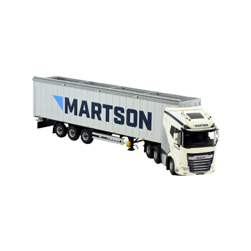 ギャラリービューアに画像をロードする, Martson DAF XG+ 6x2 walking floor trailer トラック / TEKNO 1/50 建設機械模型 工事車両
