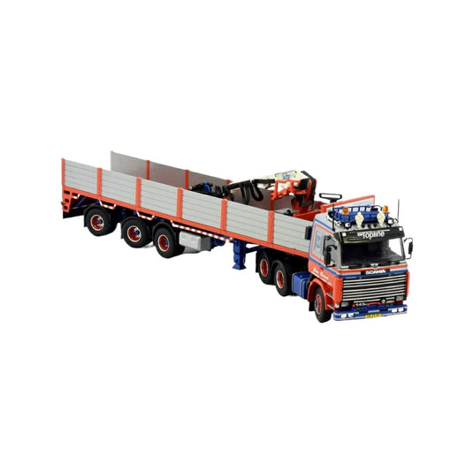 Jan Serne Scania 143-400 Stone トラック / TEKNO 1/50 建設機械模型 工事車両