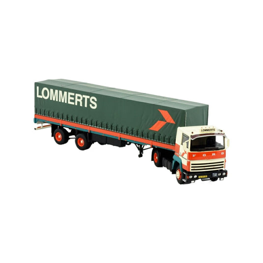 Lommerts Ford Transcontinental Tarpaulin トラック / TEKNO 1/50 建設機械模型 工事車両