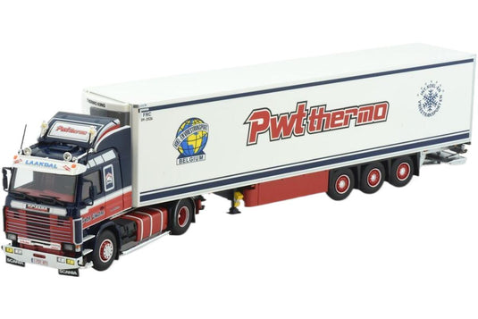 Peter Wouters Scaniaスカニア 3-Serie reefer semitrailer冷蔵セミトレーラー トラック 模型 /Tekno 1/50