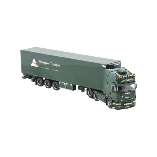 Arno Klinkspoor Scania 164-480 Topline トラック / TEKNO 1/50 建設機械模型 工事車両