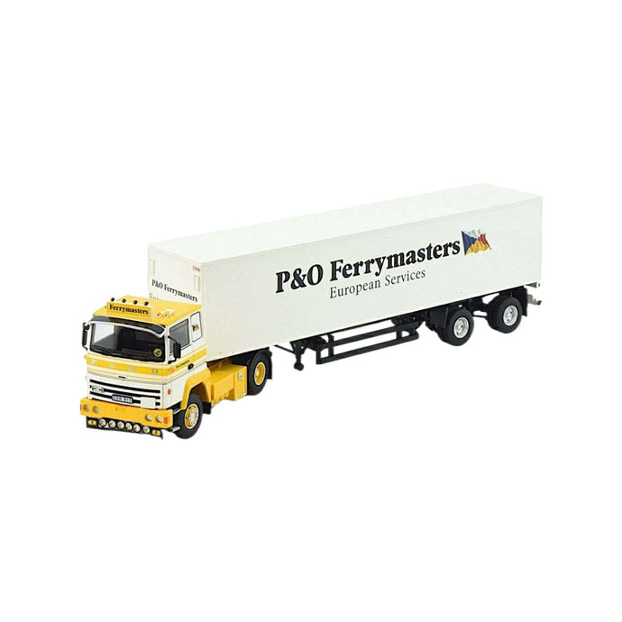 Tekno Ferrymasters Ford Transcontinental 3軸冷蔵セミトレーラー 84996 トレーラー1/50 建設機械模型 工事車両