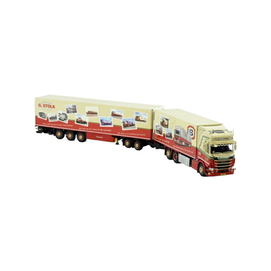 Transtolk Scania Next Gen R700-V8 トラック / TEKNO 1/50 建設機械模型 工事車両