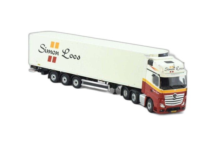 Simon Loos Mercedes Benz Gigaspace 6x2/ Tekno 1/50  建設機械模型 ミニカー