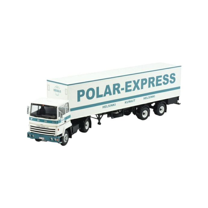 Polar Express Ford Transcontinental Box トラック / TEKNO 1/50 建設機械模型 工事車両